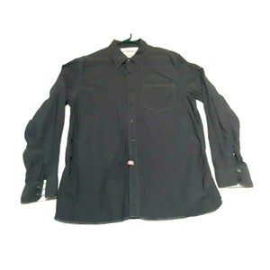 Calvin Klein Mens Shirt Long Sleeve Button Down L